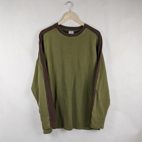 Columbia Other - Columbia Green Brown Long Sleeve Cotton Shirt XXL